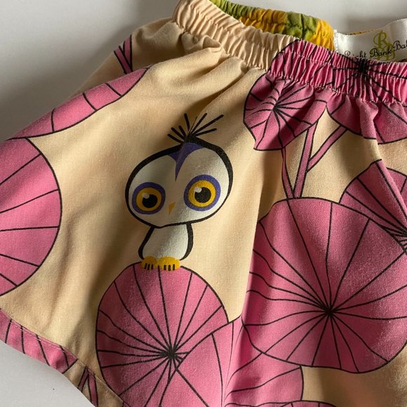 Right Bank Babies Circle Skirt Floral Bird 12 M - Picture 6 of 11